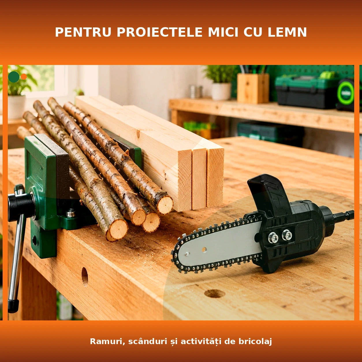 Pentru proiectele mici din curte și atelier